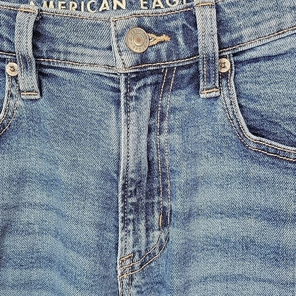 AMERICAN‎ EAGLE Stretch Women's 90's Straight Jeans Size 6